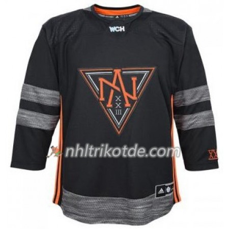 Team Nordamerika Trikot Blank 2016 World Cup Schwarz Premier - Dame